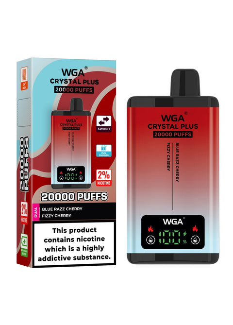 WGA Crystal Plus 20000 Disposable Vape Pack of 10 - Vape & Candy Wholesale