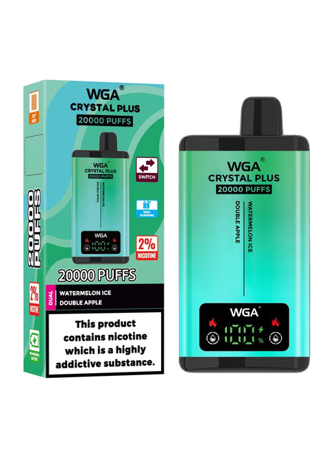 WGA Crystal Plus 20000 Disposable Vape Pack of 10 - Vape & Candy Wholesale