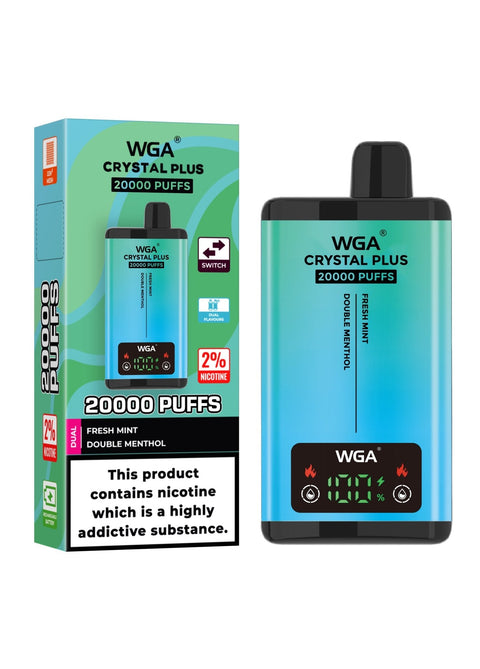 WGA Crystal Plus 20000 Disposable Vape Pack of 10 - Vape & Candy Wholesale