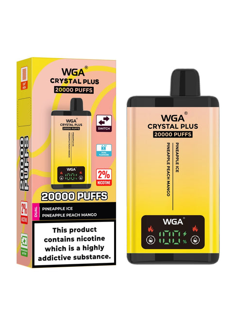 WGA Crystal Plus 20000 Disposable Vape Pack of 10 - Vape & Candy Wholesale