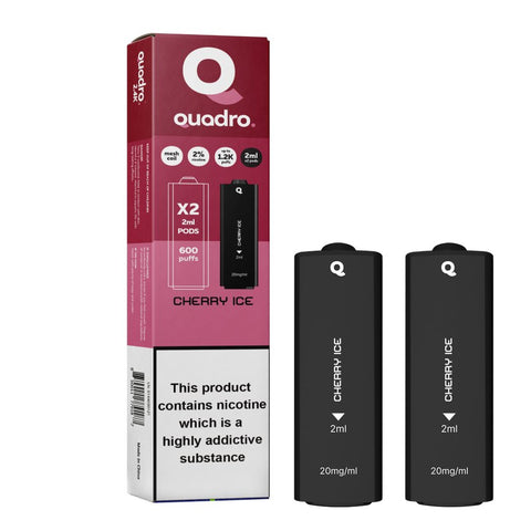 4 in 1 Quadro 2400 Puffs Replacement Pods Box of 10 - Vape & Candy Wholesale