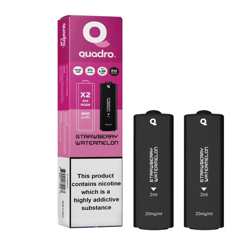 4 in 1 Quadro 2400 Puffs Replacement Pods Box of 10 - Vape & Candy Wholesale