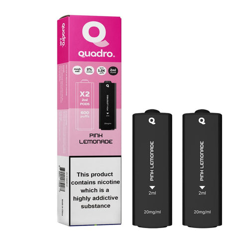 4 in 1 Quadro 2400 Puffs Replacement Pods Box of 10 - Vape & Candy Wholesale