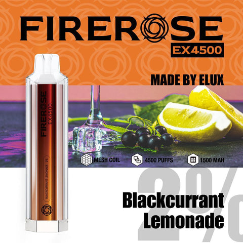 Elux Firerose EX4500 Disposable Vape Pod Box of 10 - Vape & Candy Wholesale