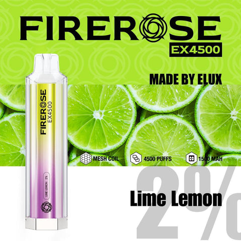 Elux Firerose EX4500 Disposable Vape Pod Box of 10 - Vape & Candy Wholesale