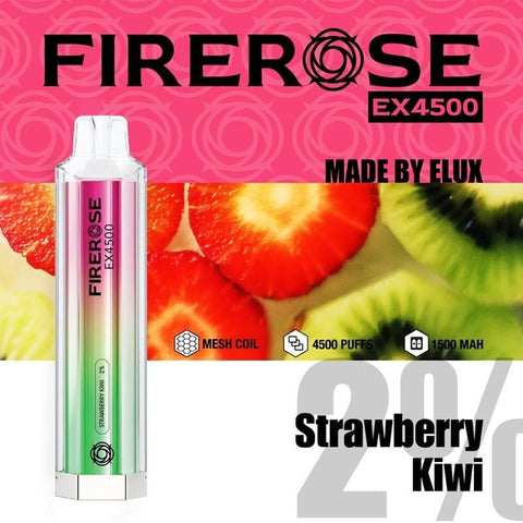 Elux Firerose EX4500 Disposable Vape Pod Box of 10 - Vape & Candy Wholesale