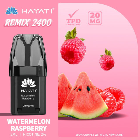 Hayati Remix 2400 Puffs Replacement Pods - Vape & Candy Wholesale