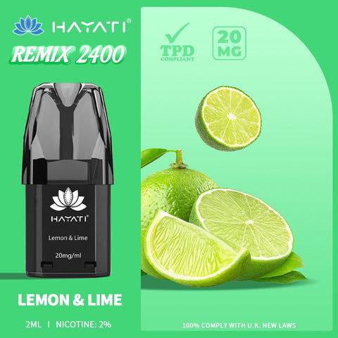 Hayati Remix 2400 Puffs Replacement Pods - Vape & Candy Wholesale