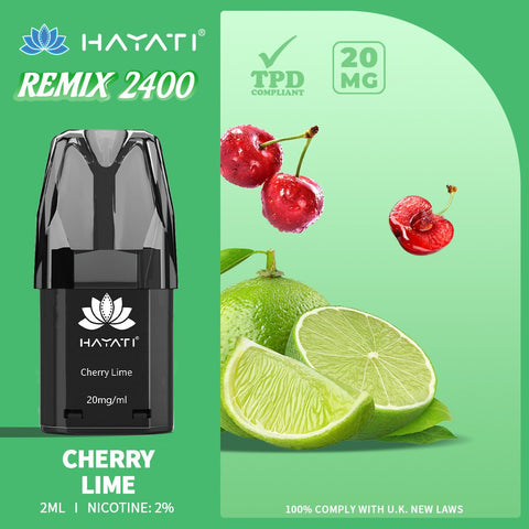 Hayati Remix 2400 Puffs Replacement Pods - Vape & Candy Wholesale