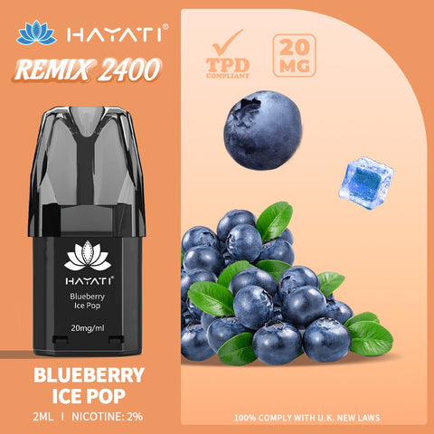 Hayati Remix 2400 Puffs Replacement Pods - Vape & Candy Wholesale