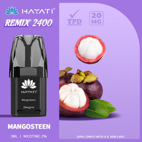 Hayati Remix 2400 Puffs Replacement Pods - Vape & Candy Wholesale