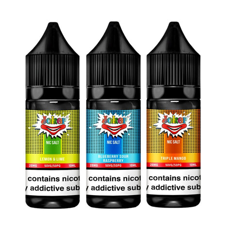 Joker Nic Salt 10ml E-liquids - Box of 10 - Vape & Candy Wholesale