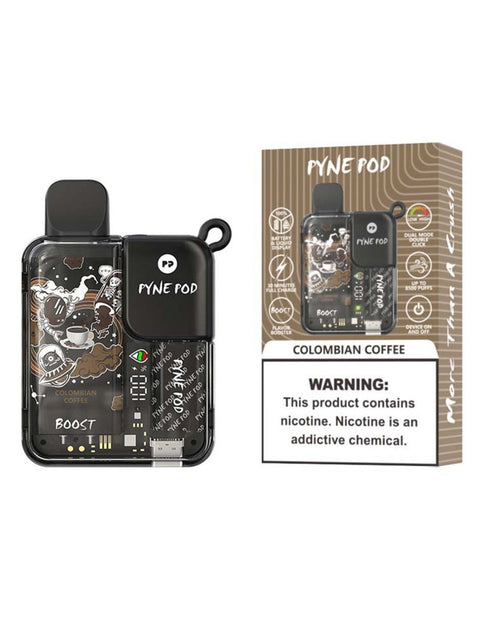 Pyne Pod Boost 8500 Disposable Vape Pod Box of 5 - Vape & Candy Wholesale