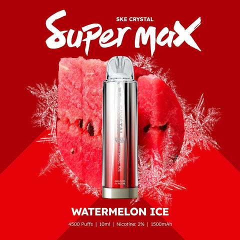 Ske Crystal Super Max 4500 Disposable Vape Puff Pod Box Of 10 - Vape & Candy Wholesale