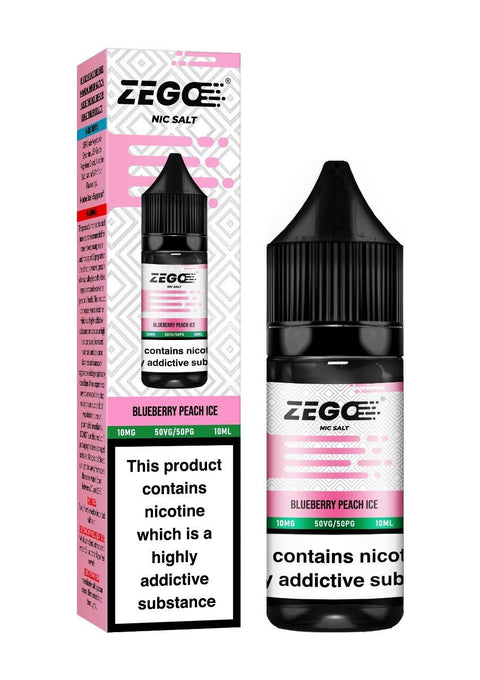 Zego Nic Salt 10ml E-Liquid - Box of 10 - Vape & Candy Wholesale