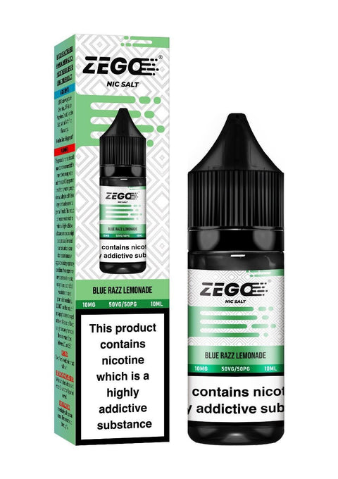 Zego Nic Salt 10ml E-Liquid - Box of 10 - Vape & Candy Wholesale