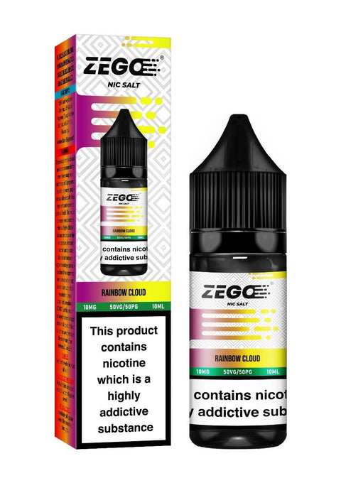 Zego Nic Salt 10ml E-Liquid - Box of 10 - Vape & Candy Wholesale